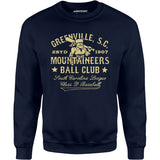 Greenville Mountaineers - South Carolina - Vintage Defunct Baseball Teams - Unisex Sweatshirt