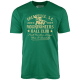Greenville Mountaineers - South Carolina - Vintage Defunct Baseball Teams - Unisex T-Shirt