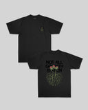 Growth Not Seen Black Tee