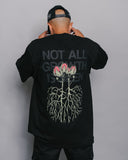 Growth Not Seen Black Tee