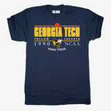 GT '90 Final Four Vintage Tee