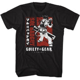 Guilty Gear - Blocked Out Sol Boyfriend Tee