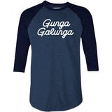 Gunga Galunga v2 - 3/4 Sleeve Raglan T-Shirt