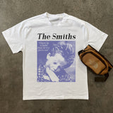 THE SMITHS HEAVYWEIGHT WHITE T-SHIRT
