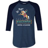 Hacienda Hotel & Casino - Vintage Las Vegas - 3/4 Sleeve Raglan T-Shirt