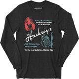 Hackney's - Atlantic City, NJ - Vintage Restaurant - Long Sleeve T-Shirt