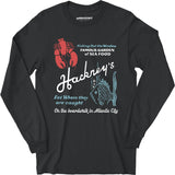Hackney's - Atlantic City, NJ - Vintage Restaurant - Long Sleeve T-Shirt