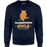 Hagerstown Owls - Maryland - Vintage Defunct Baseball Teams - Unisex Sweatshirt