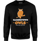 Hagerstown Owls - Maryland - Vintage Defunct Baseball Teams - Unisex Sweatshirt