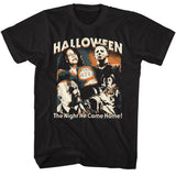 Halloween - Five Photo Collage Boyfriend Tee