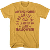 Halloween - Myers House Text Boyfriend Tee
