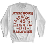 Halloween - Myers House Text Sweatshirt