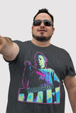 Halloween Neon Knife Big and Tall T-Shirt