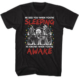 Halloween - Sees You When Youre Sleeping T-Shirt