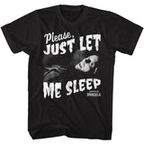 Hammer Horror - Hammer Horror Just Let Me Sleep Boyfriend Tee