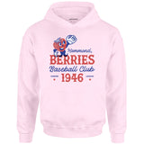 Hammond Berries - Louisiana - Vintage Defunct Baseball Teams - Unisex Hoodie