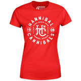 Hannibal Cannibals - Missouri - Vintage Defunct Baseball Teams - Women's T-Shirt