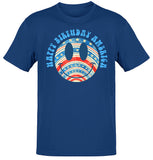 Premium Happy Birthday America Happy 4th Of July T-shirt
