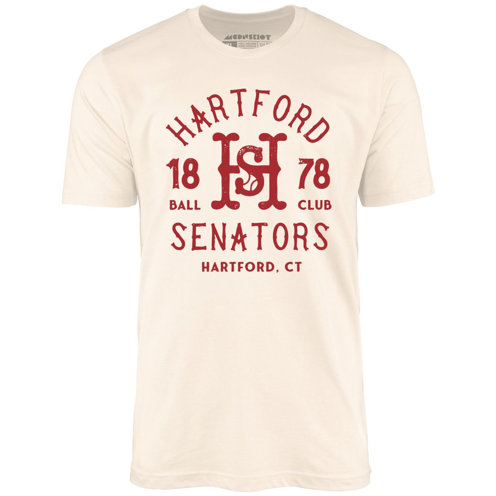 Hartford Senators - Connecticut - Vintage Defunct Baseball Teams - Unisex T-Shirt
