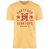 Hartford Senators - Connecticut - Vintage Defunct Baseball Teams - Unisex T-Shirt