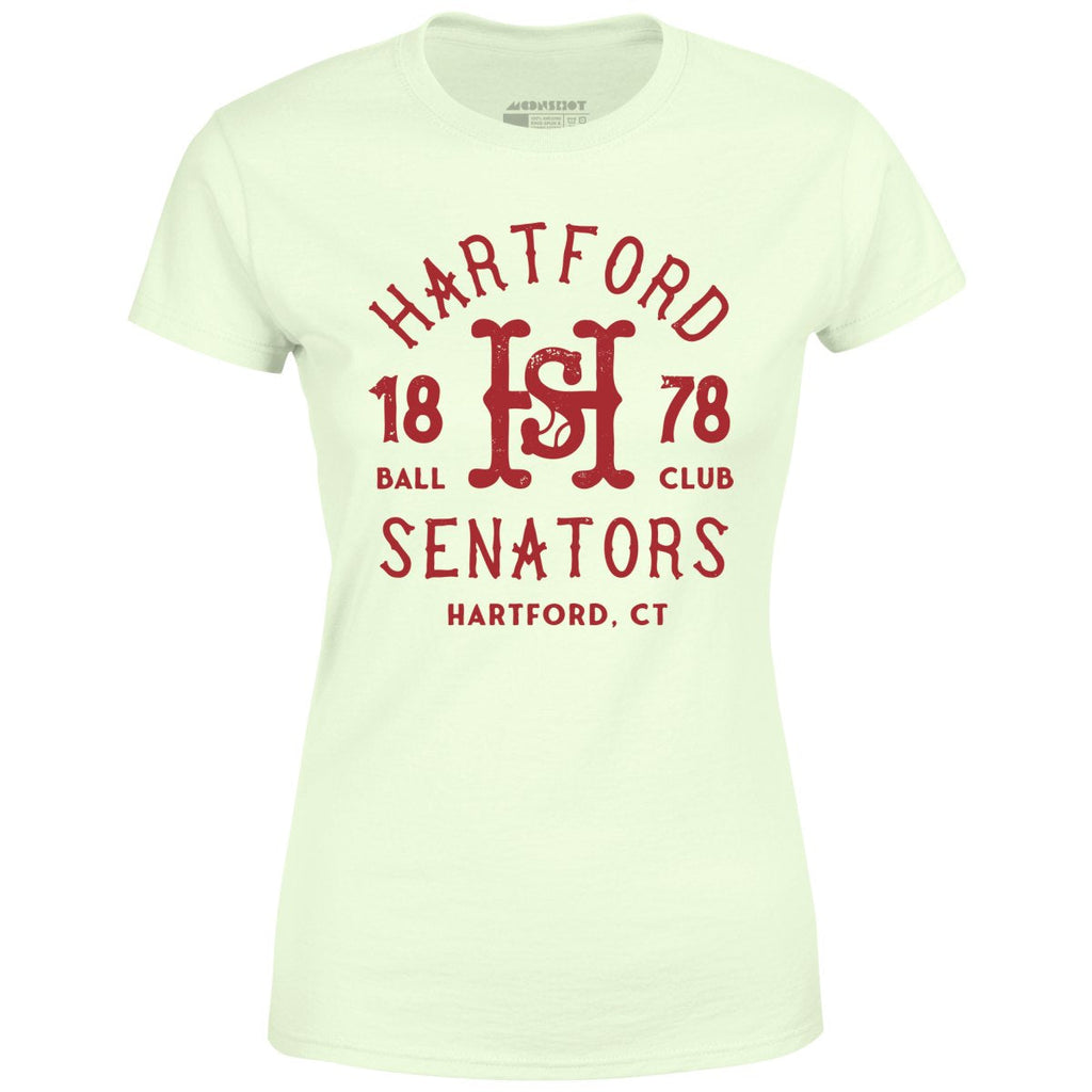 Hartford Senators - Connecticut - Vintage Defunct Baseball Teams - Women's T-Shirt