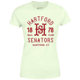 Hartford Senators - Connecticut - Vintage Defunct Baseball Teams - Women's T-Shirt