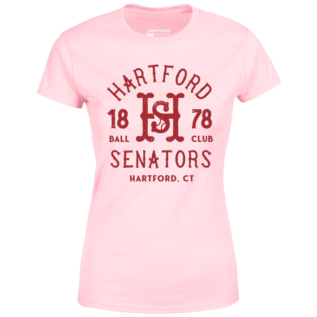 Hartford Senators - Connecticut - Vintage Defunct Baseball Teams - Women's T-Shirt