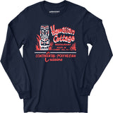 Hawaiian Cottage - Cherry Hill, NJ - Vintage Tiki Bar - Long Sleeve T-Shirt