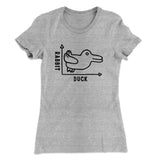 Rabbit Duck Graph Women's T-Shirt