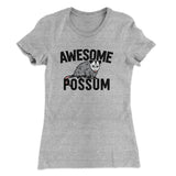 Awesome Possum Funny Women's T-Shirt