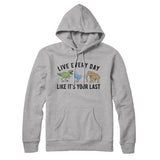 Live Every Day Like Itâ€™s Your Last Hoodie