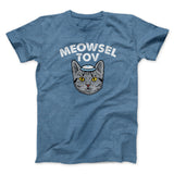 Meowsel Tov Funny Hanukkah Men/Unisex T-Shirt