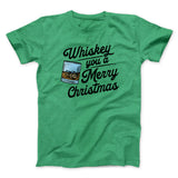 Whiskey You A Merry Christmas Men/Unisex T-Shirt