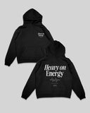 Heavy On Energy Black Hoodie V2