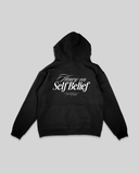 Heavy On Self Belief Black Hoodie