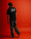 Heavy On Self Belief Black Tee