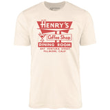Henry's - Fillmore, CA - Vintage Restaurant - Unisex T-Shirt