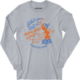 Highland Lake Pavilion Rink - Winsted, CT - Vintage Roller Rink - Long Sleeve T-Shirt
