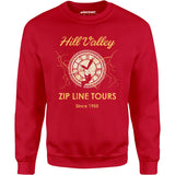 Hill Valley Zip Line Tours - Unisex Sweatshirt