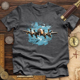 Airplane Flying Premium QualityTee