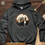 American Gothic Parody Fine Art Hoodie