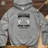 Awesome History Teacher Hoodie
