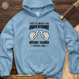 Awesome History Teacher Hoodie
