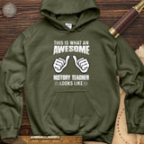 Awesome History Teacher Hoodie