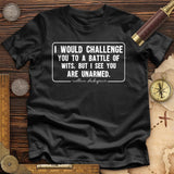 Battle of Wits Premium Quality Tee