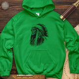 Chief Hollow Horn Bear Hoodie