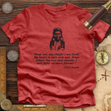 Chief Joseph Fight No More Premium Quality Tee