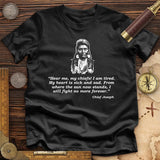 Chief Joseph Fight No More Premium Quality Tee