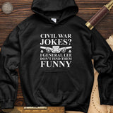 Civil War Jokes Hoodie