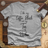 Coffee Black Premium Quality Tee